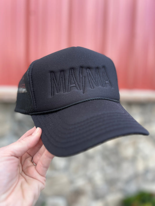 MAMA lightning bolt Trucker Hat